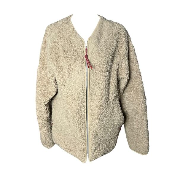 lululemon athletica Jackets & Blazers - Lululemon Oh So Sherpa Full Zip Sherpa Jacket sz 8